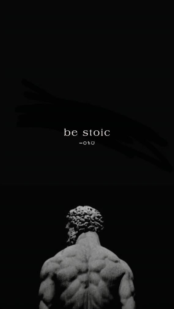 be stoic