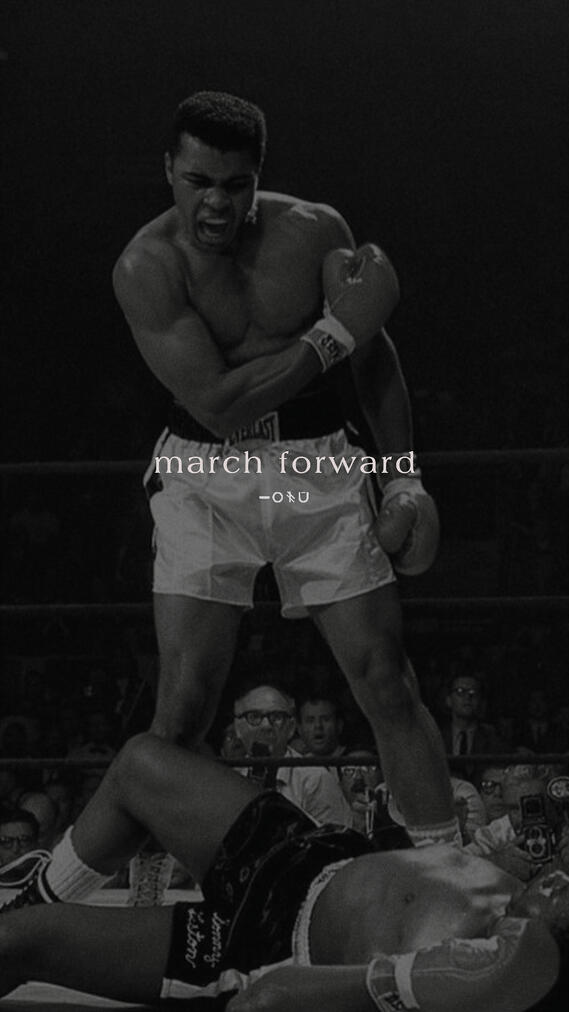 march forward
