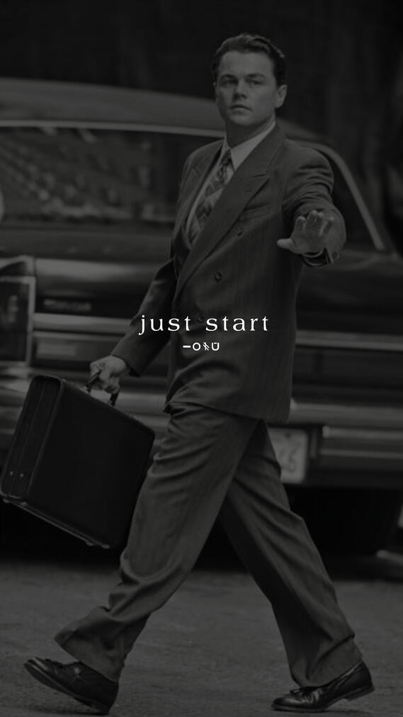 just start